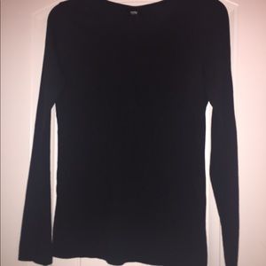 Standard Black Long Sleeve Tee